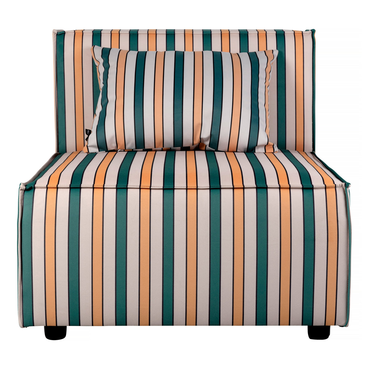 Fluwelen lounge fauteuil
