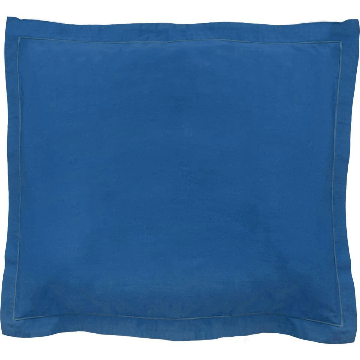 JULIA - Taie d'oreiller (x1) satin de coton  65x65 bleu indigo
