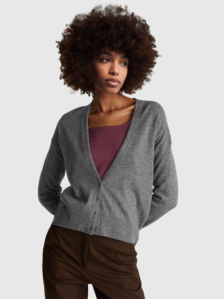 Cashmere blend cardigan