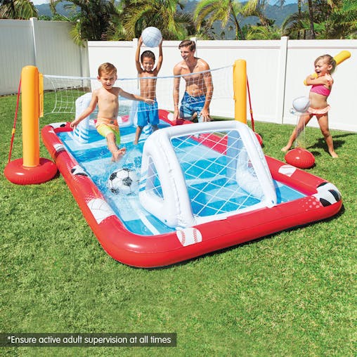NNEDPE Intex 57147NP Action Sports Play Centre Soccer Volleyball Baseball