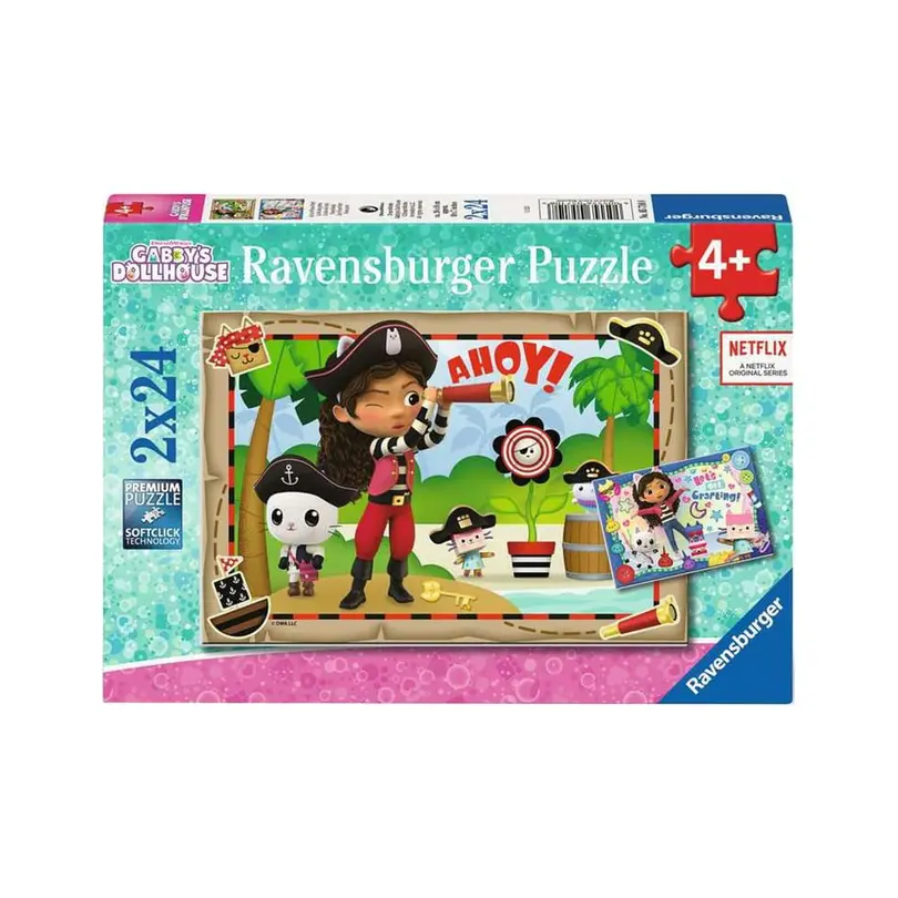 Puzzle 2er-Set Auf zur Piraten-Party!