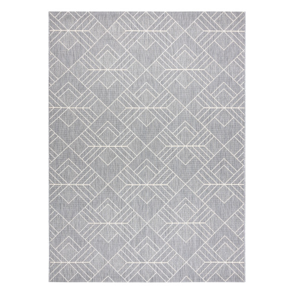 Dywan SZNURKOWY SIZAL FLAT 48731637 Kwadraty, romby, 80x150 cm