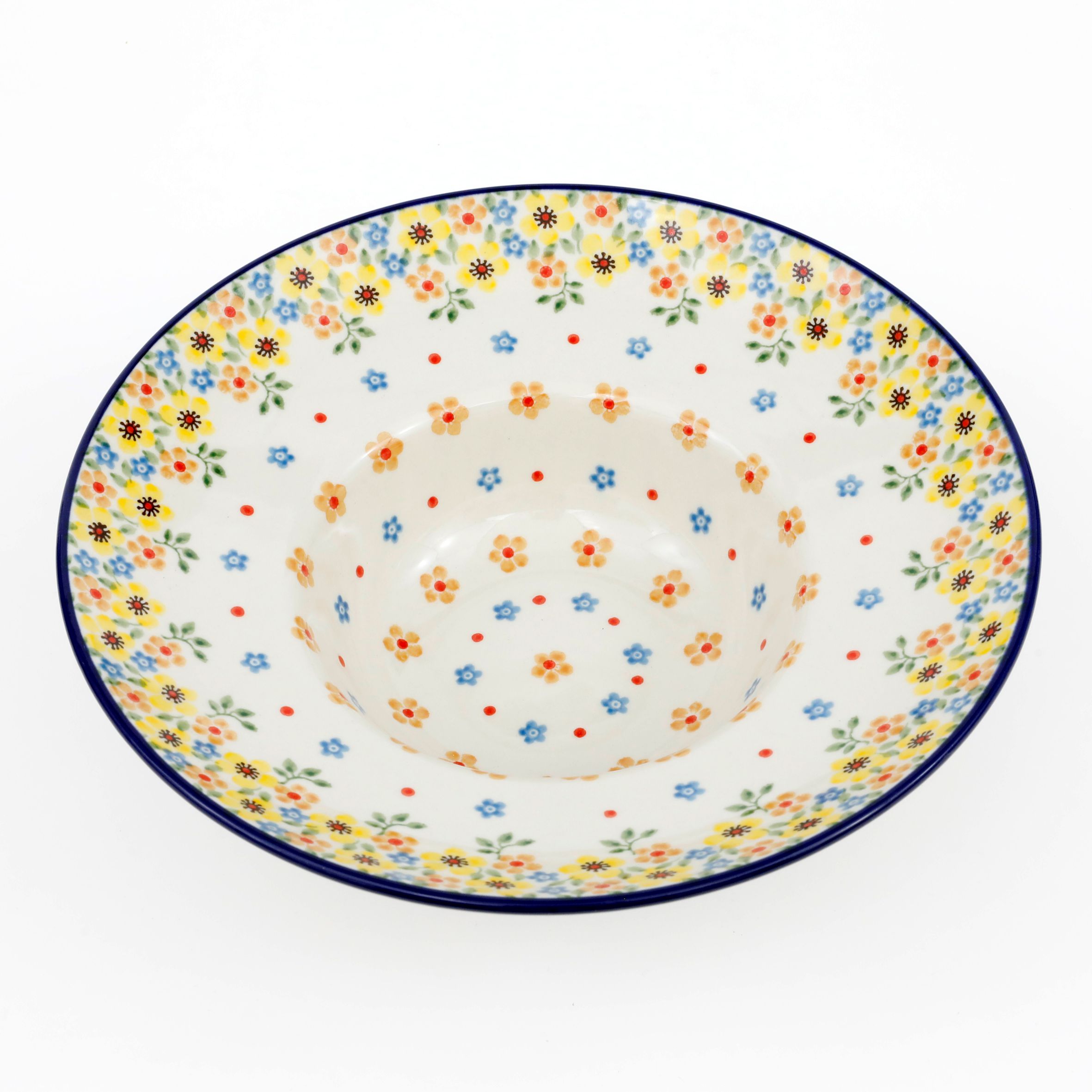 Talerz głęboki na spaghetti D86 25cm  2225X Wiosenny bukiet