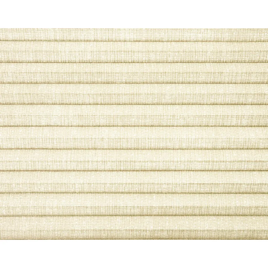 Kwantum Plisségordijnen | Fenstr Dubbel Plisségordijn Maud  Transparant Offwhite