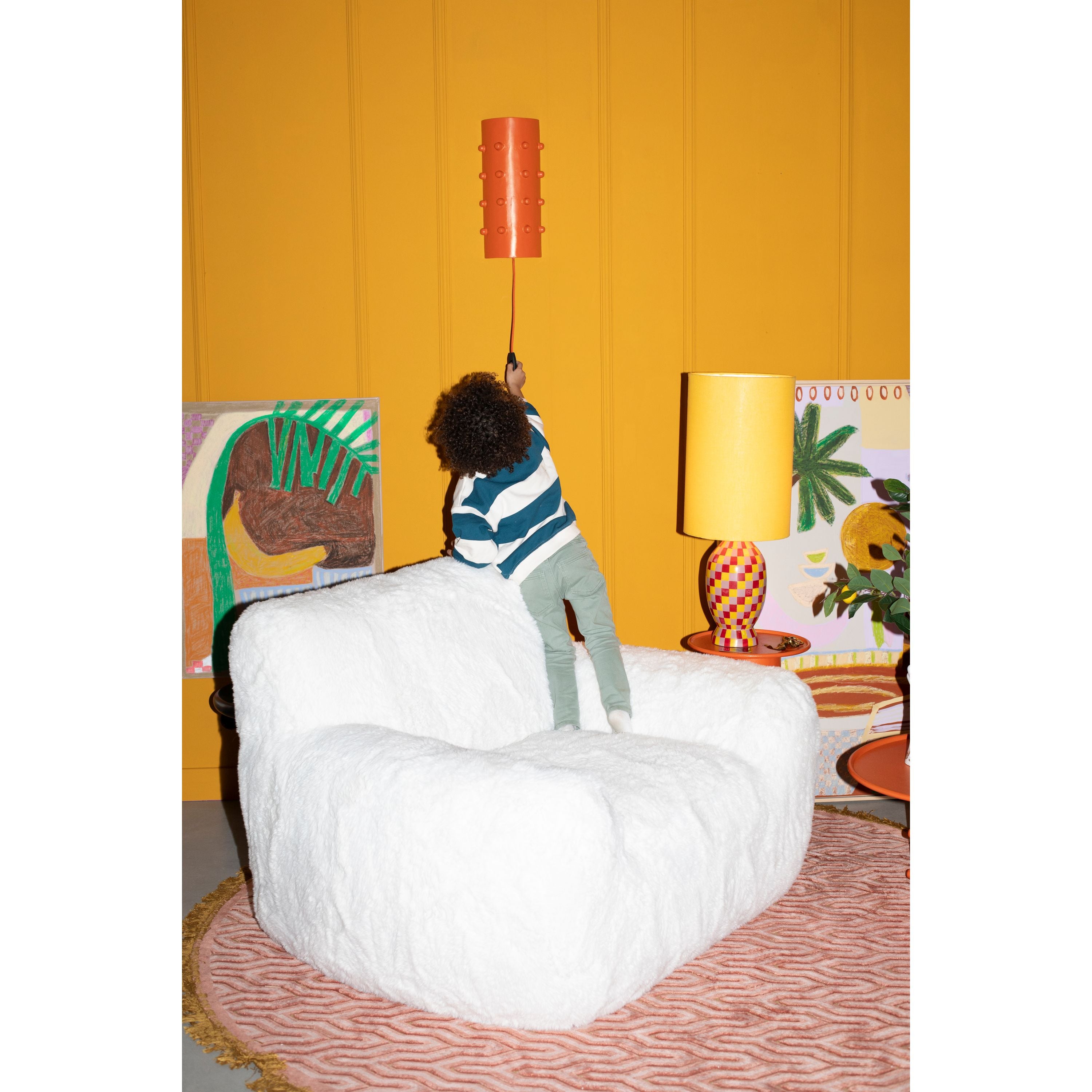 Bold Monkey Pinch Me Wall Lamp - Oranje