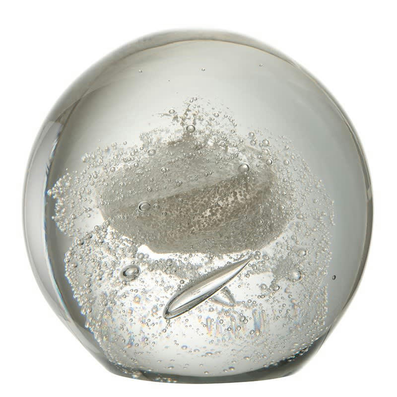 - Presse papier en verre bulle H16 cm