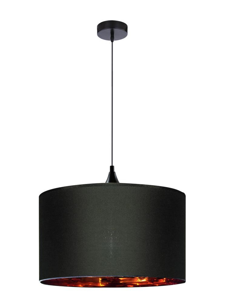 Lampa wisząca czarno-złota LONG 1xE27x60W wym: 125x30x30 cm Candellux