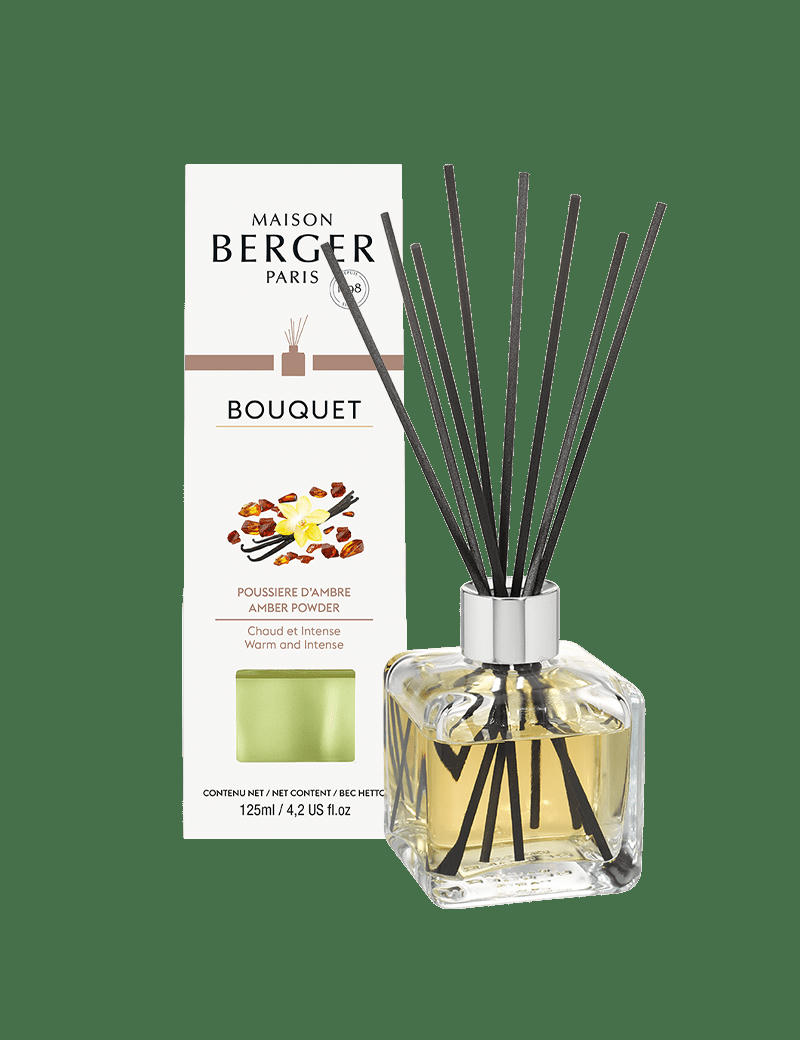 POUSSIÈRE D'AMBRE - Bouquet parfumé cube poussière d'ambre