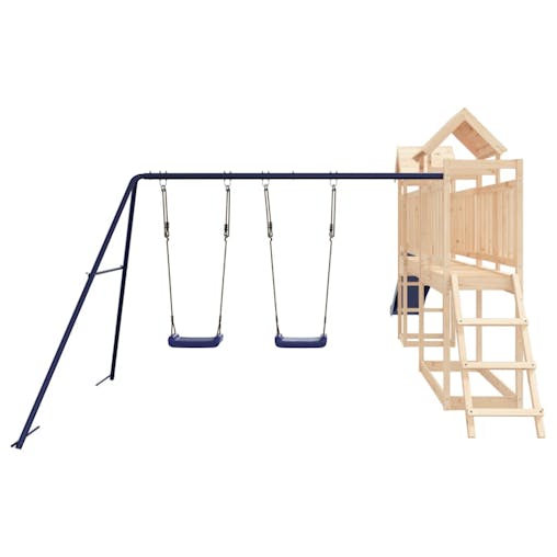 NNEVL Outdoor Playset Solid Wood Pine