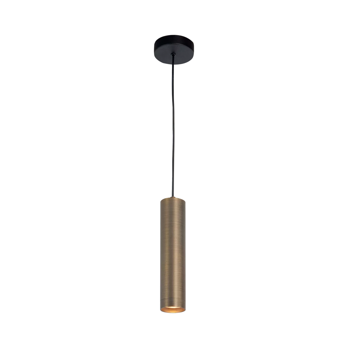 Highlight hanglamp Perugia - 1 lichts - 12 x 150  cm - zwart brons