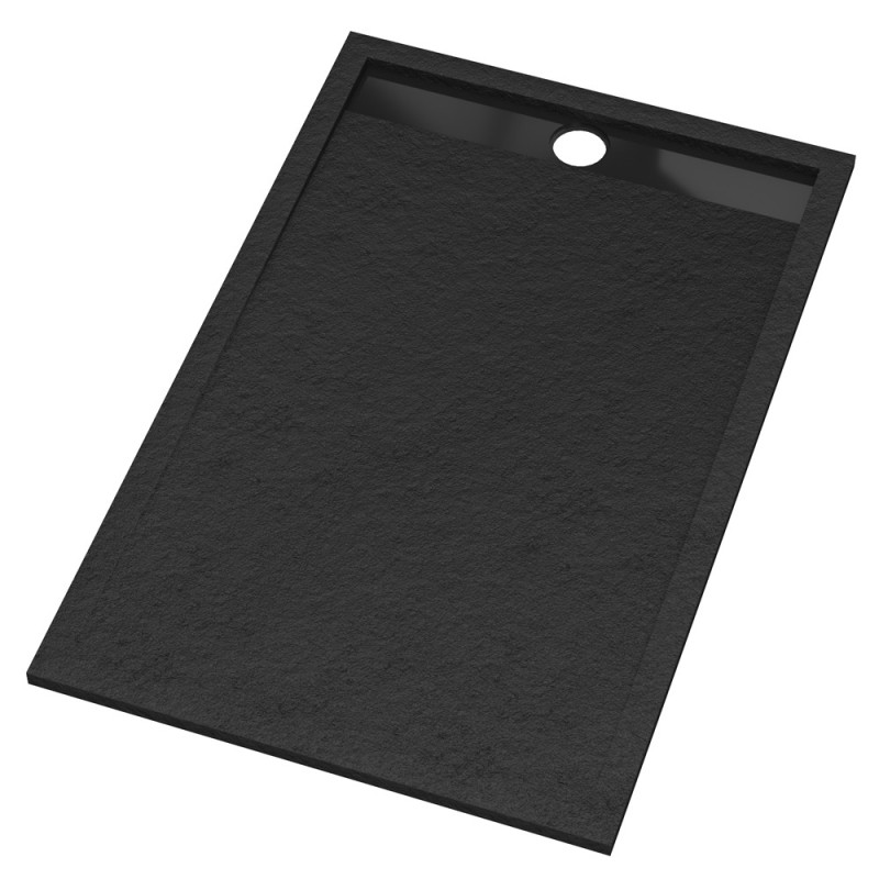 Receveur de douche Goliath noir 90 x 140 cm AURLANE