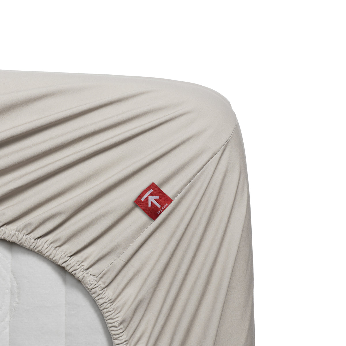 Beddinghouse - Percale Katoen - Topper Hoeslaken - 140x200 cm - Naturel