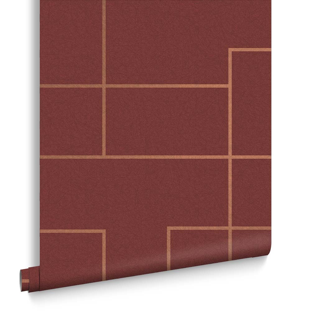Graham & Brown Vliesbehang - Primo Alizarin - 10mx52cm