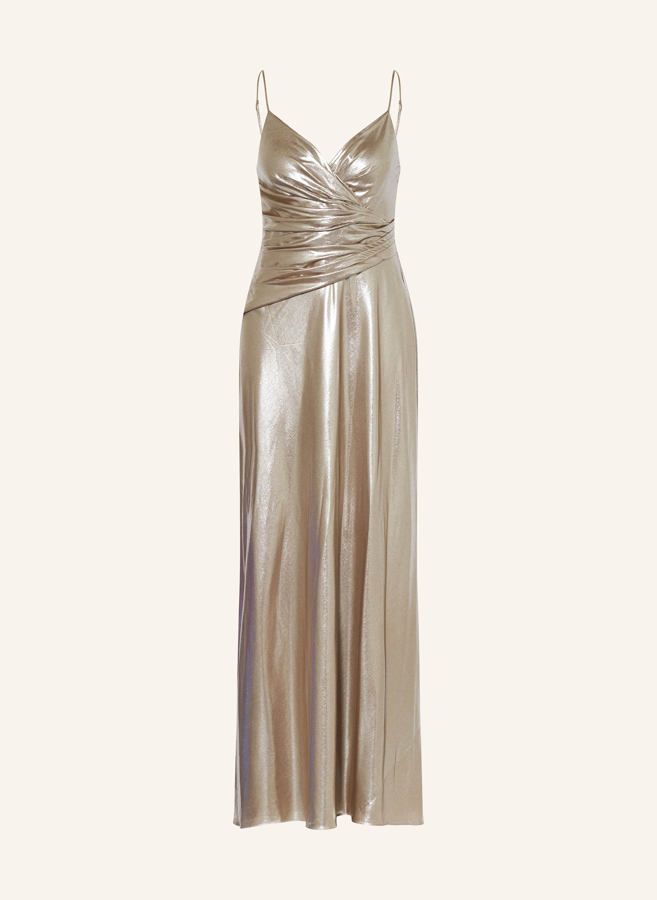 LAUREN RALPH LAUREN Abendkleid mit Glitzergarn