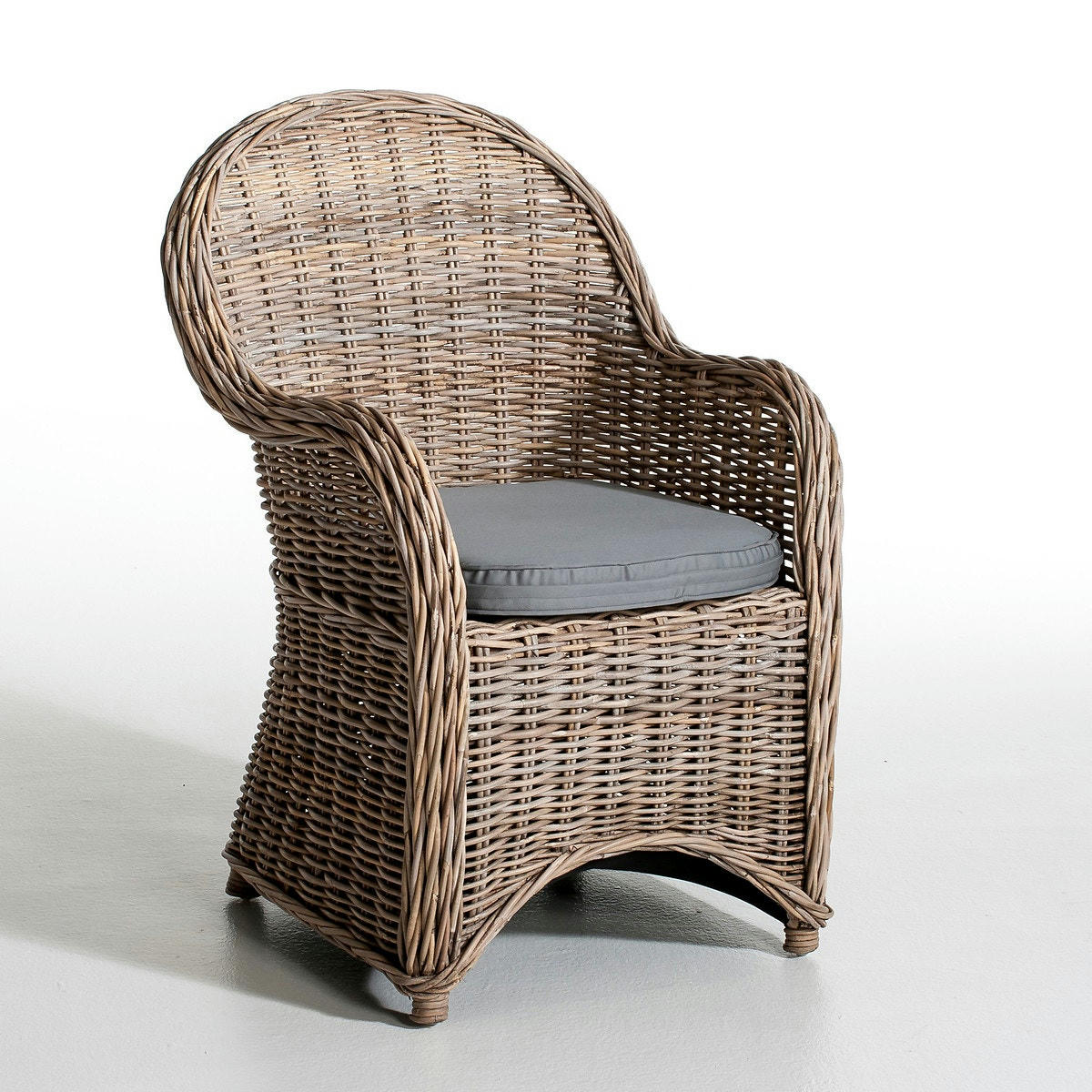 Fauteuil de jardin tressé, Elmer