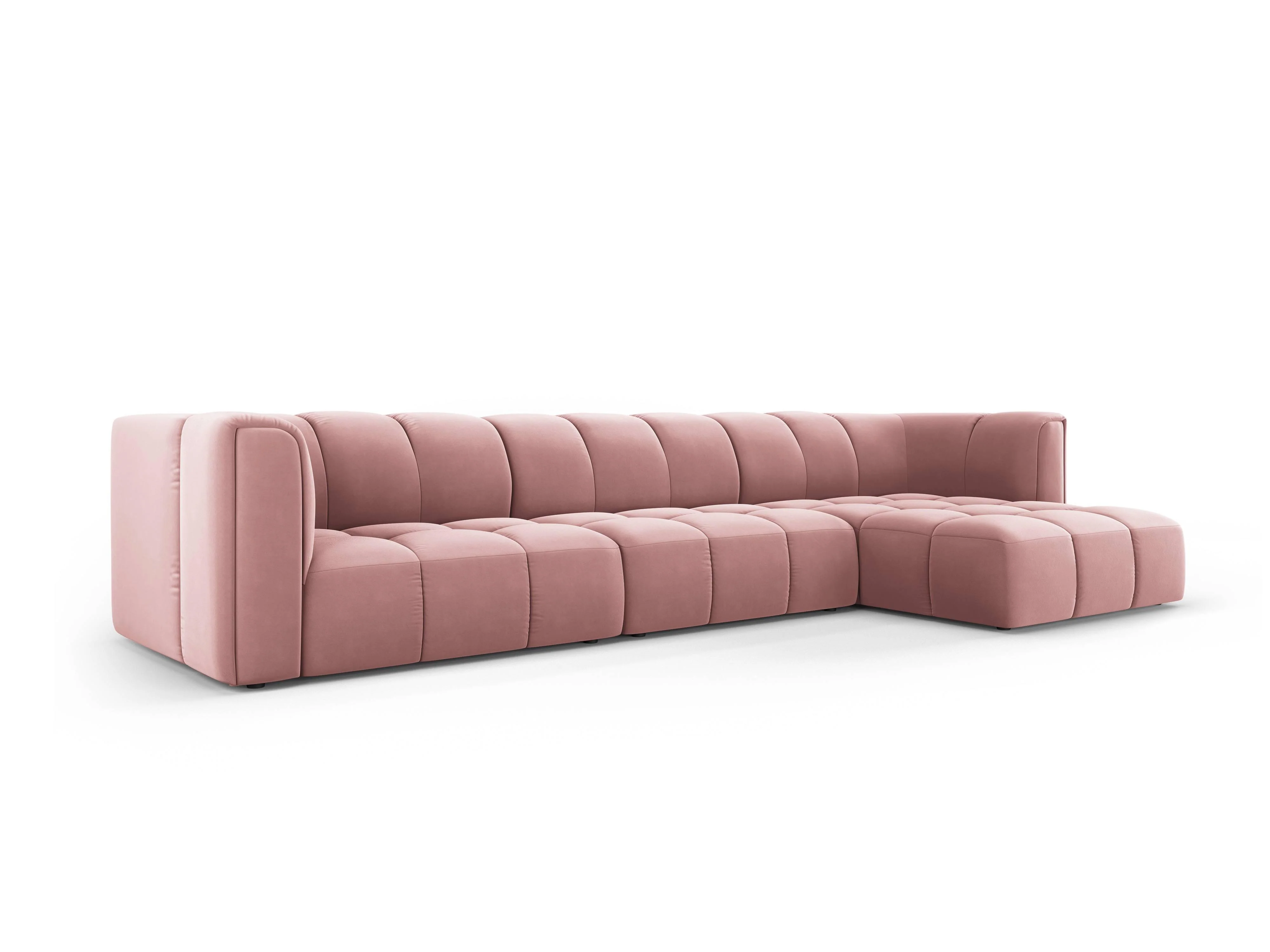 Hoekbank Francesca velvet rechts 5-zits