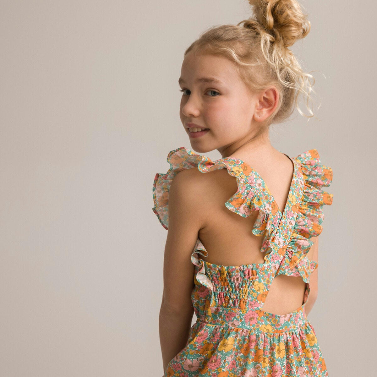 Robe manches courtes, tissu Liberty Fabrics