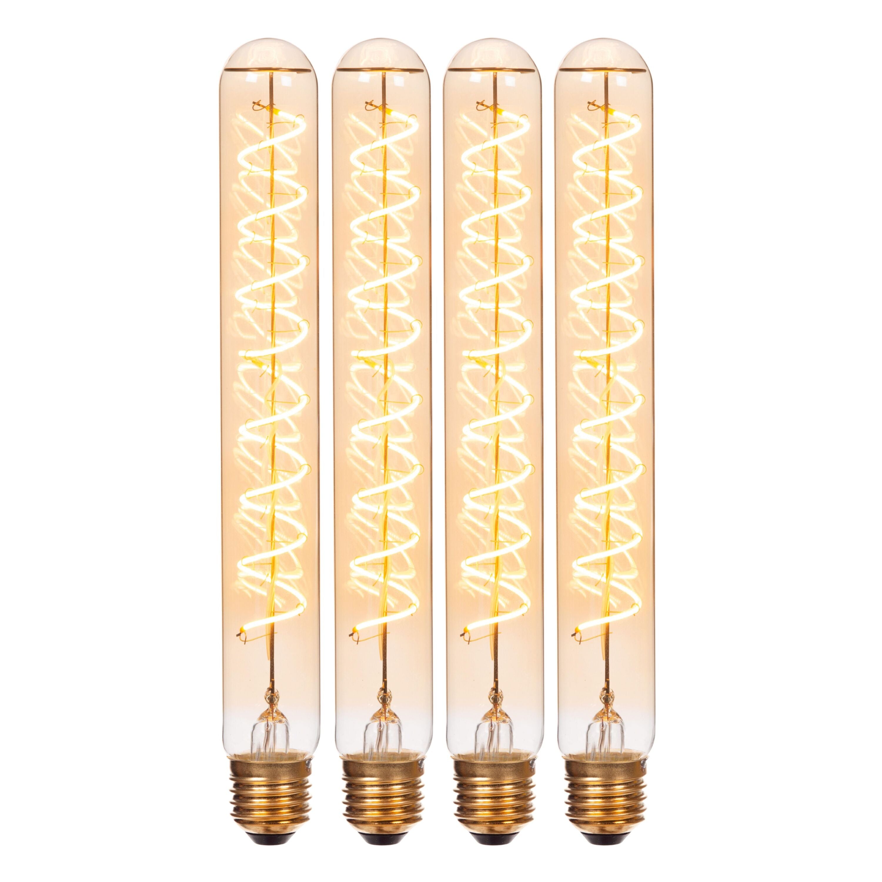 Lucide T32 Filament lamp - Amber (set van 4)