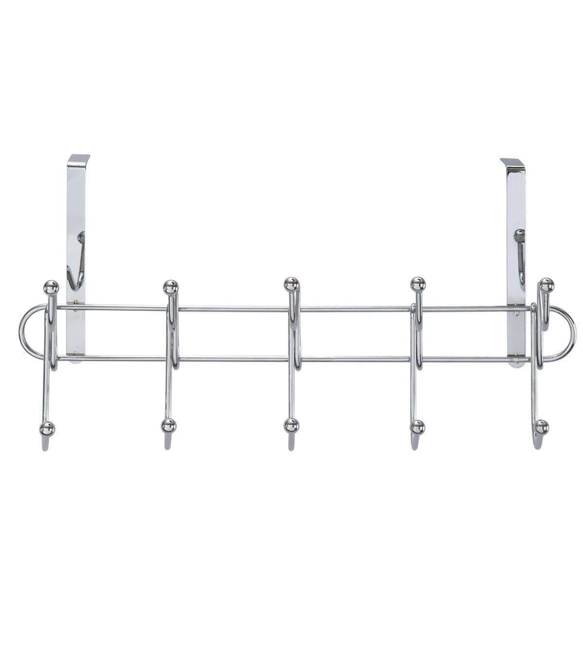 Simplify 17 Chrome 10 Hook Over the Door Hanger