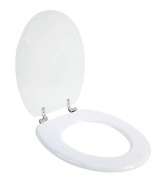 Abattant de toilette en bois compressé MDF Carte postale Siege WC standard