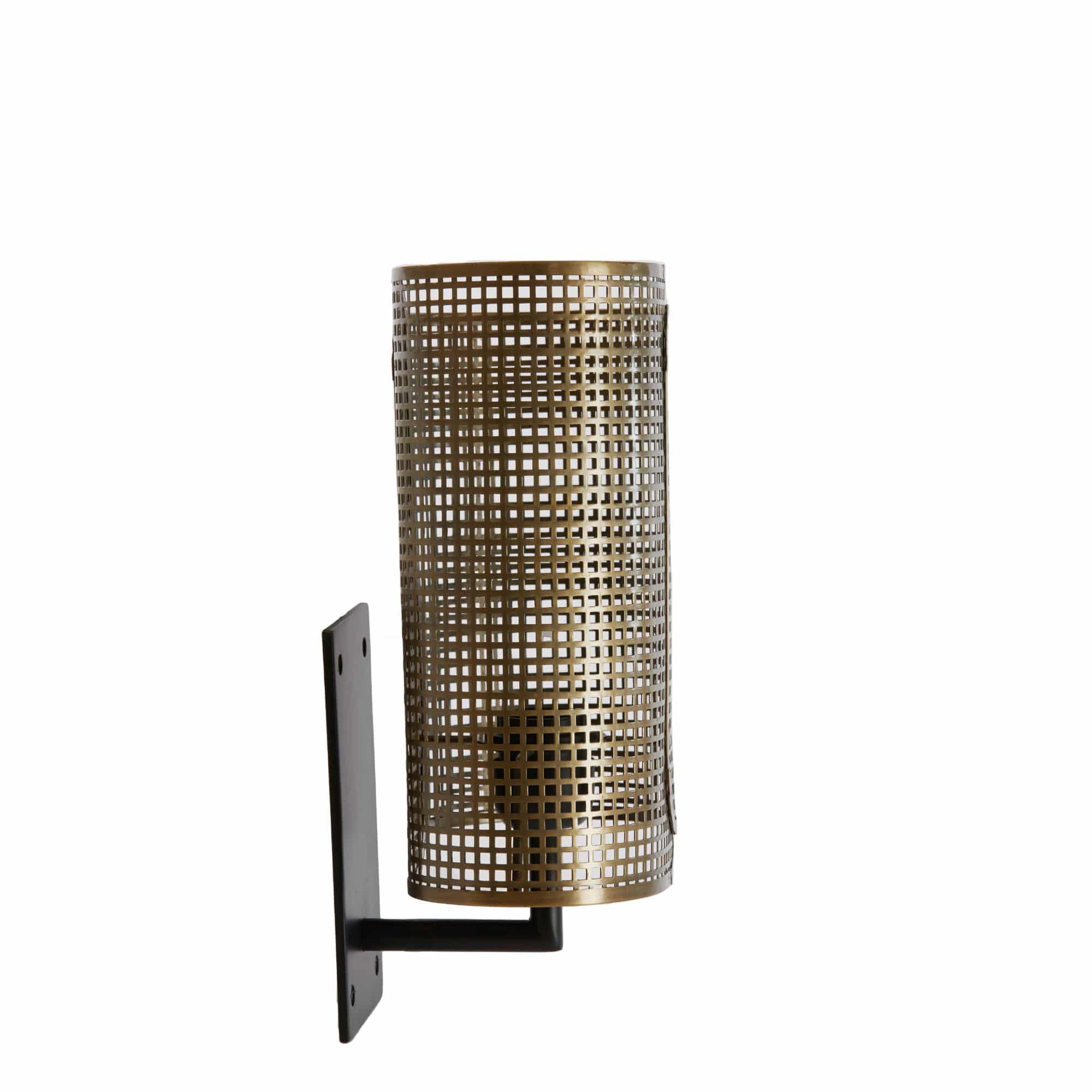 Light & Living wandlamp Maci - brons - 20x16x38.5cm