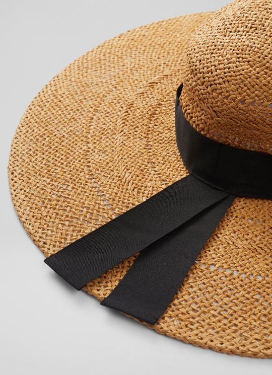 Saffron Straw Floppy Sun Hat