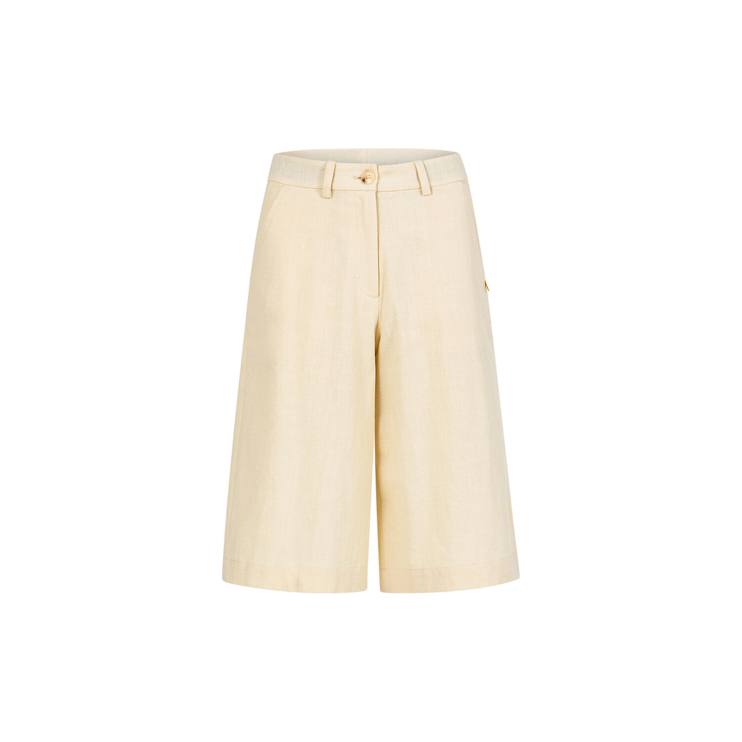Short in linen - Petra fit, off white
