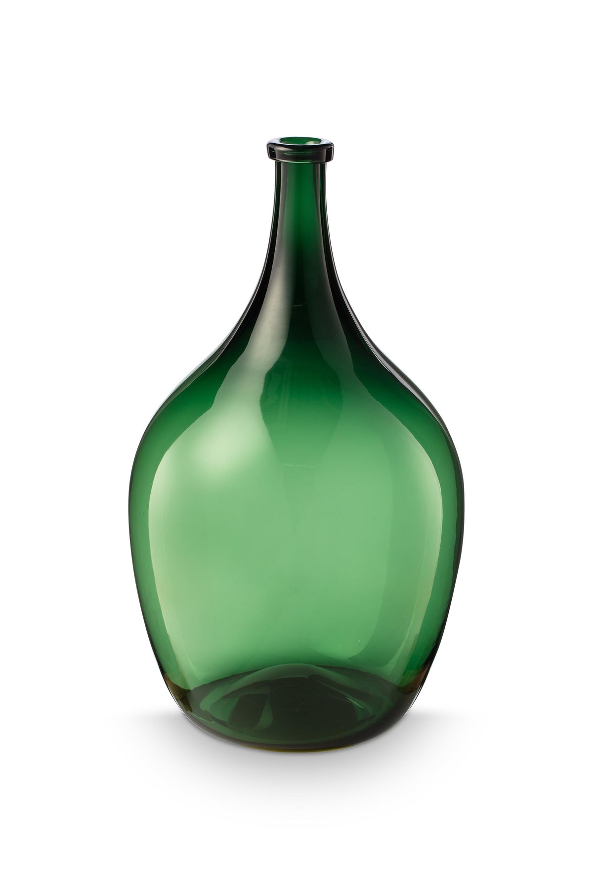 vtwonen Vaas - Glas - Groen - 31x52.2cm
