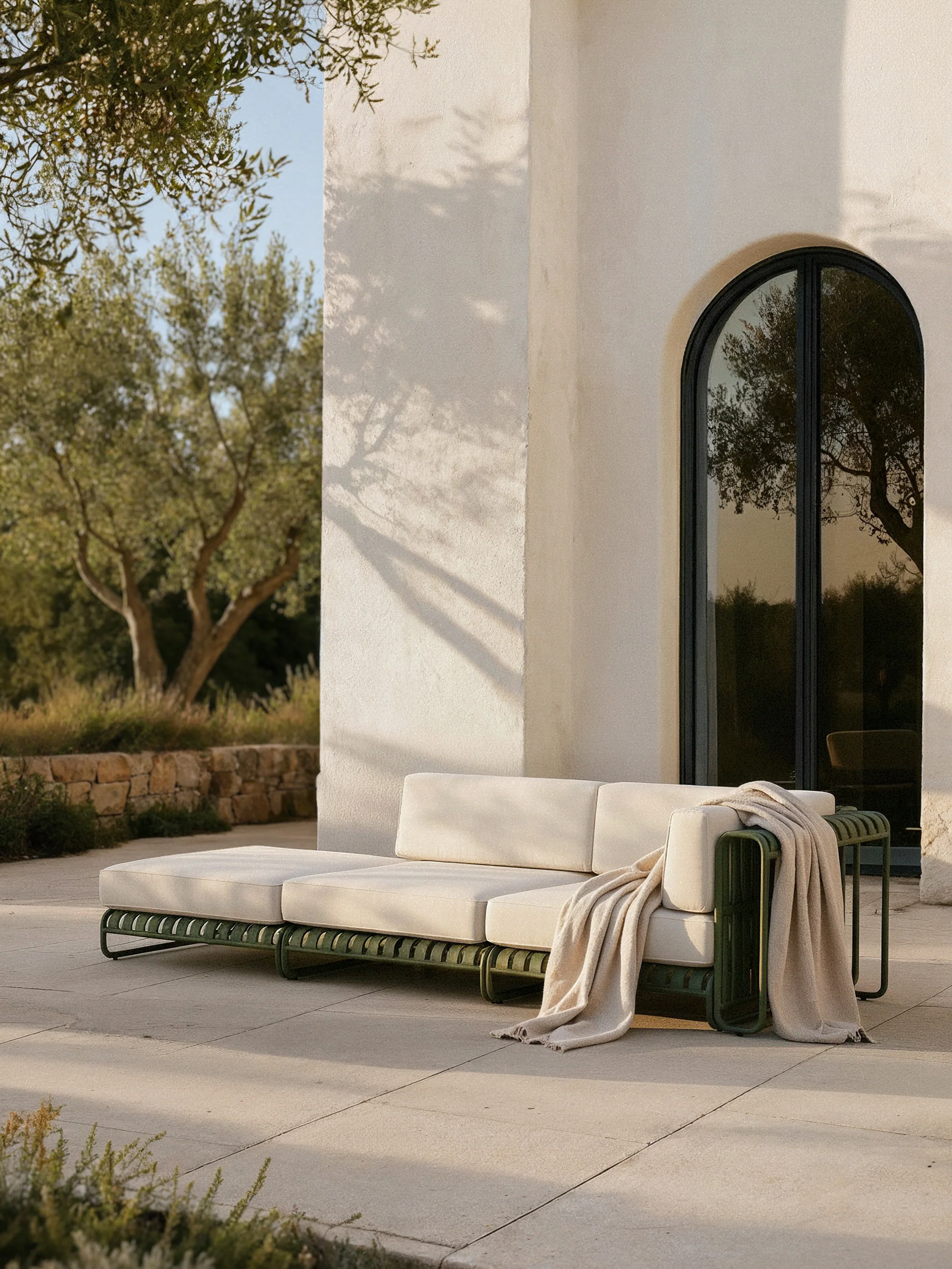 Modulares Garten-Loungesofa Caio