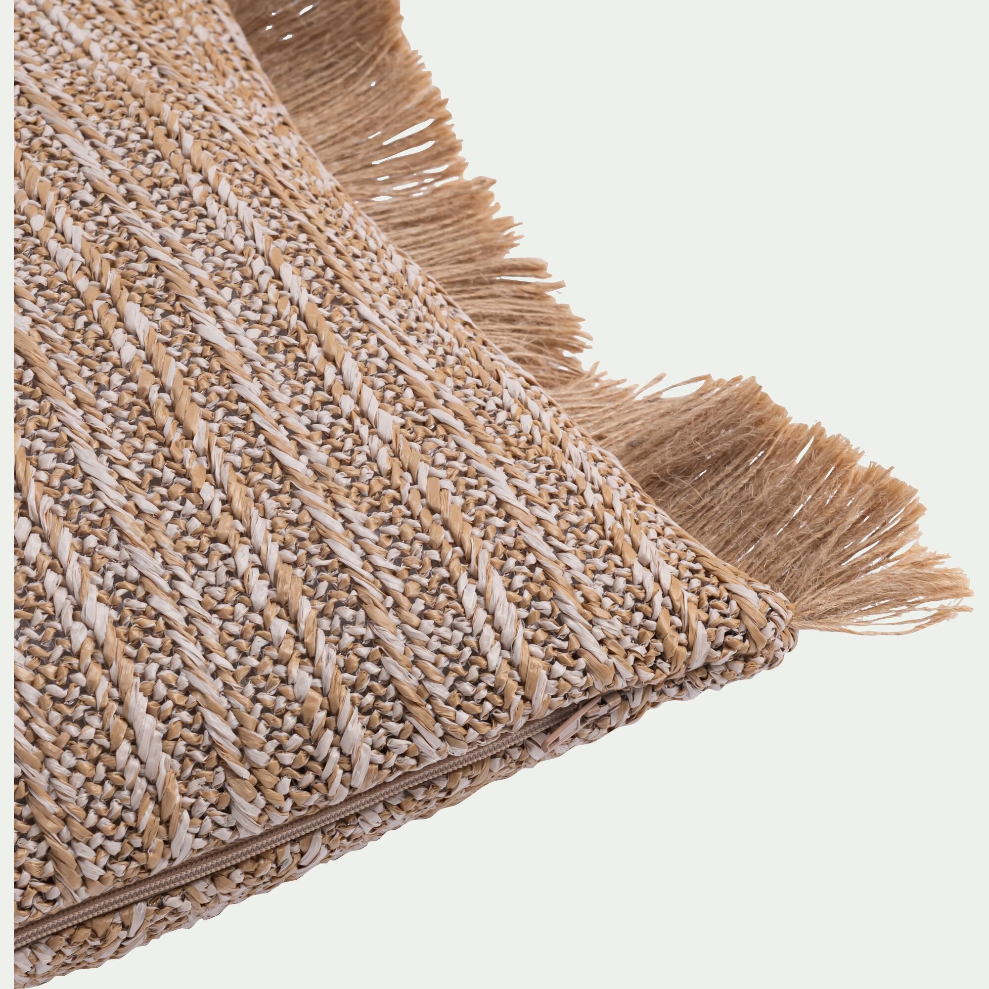 ZAIDO - Coussin de jardin 30x50cm - naturel