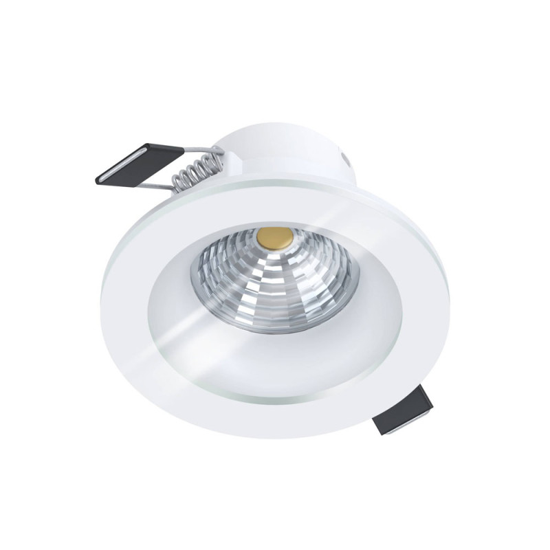 Spot encastrable LED Salabate rond blanc dimmable blanc neutre Ø 8,8 cm 6 W EGLO