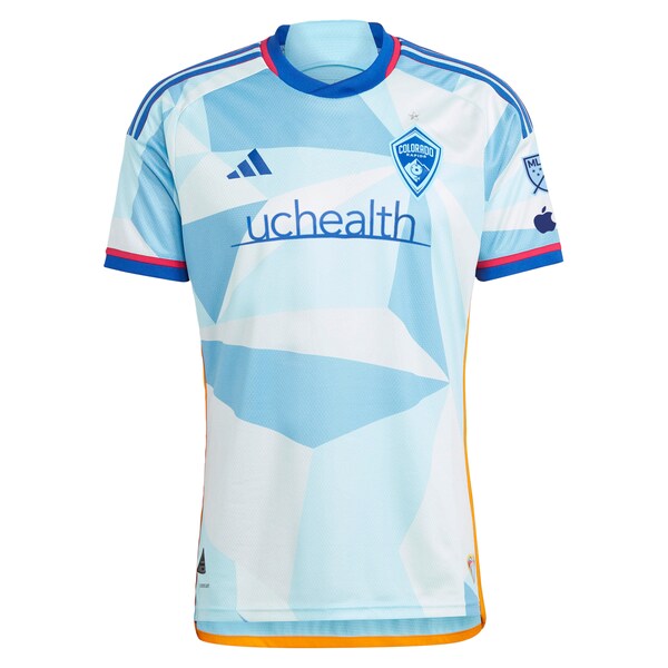 Colorado Rapids adidas 2024 New Day Kit Authentic Custom Jersey - Light Blue