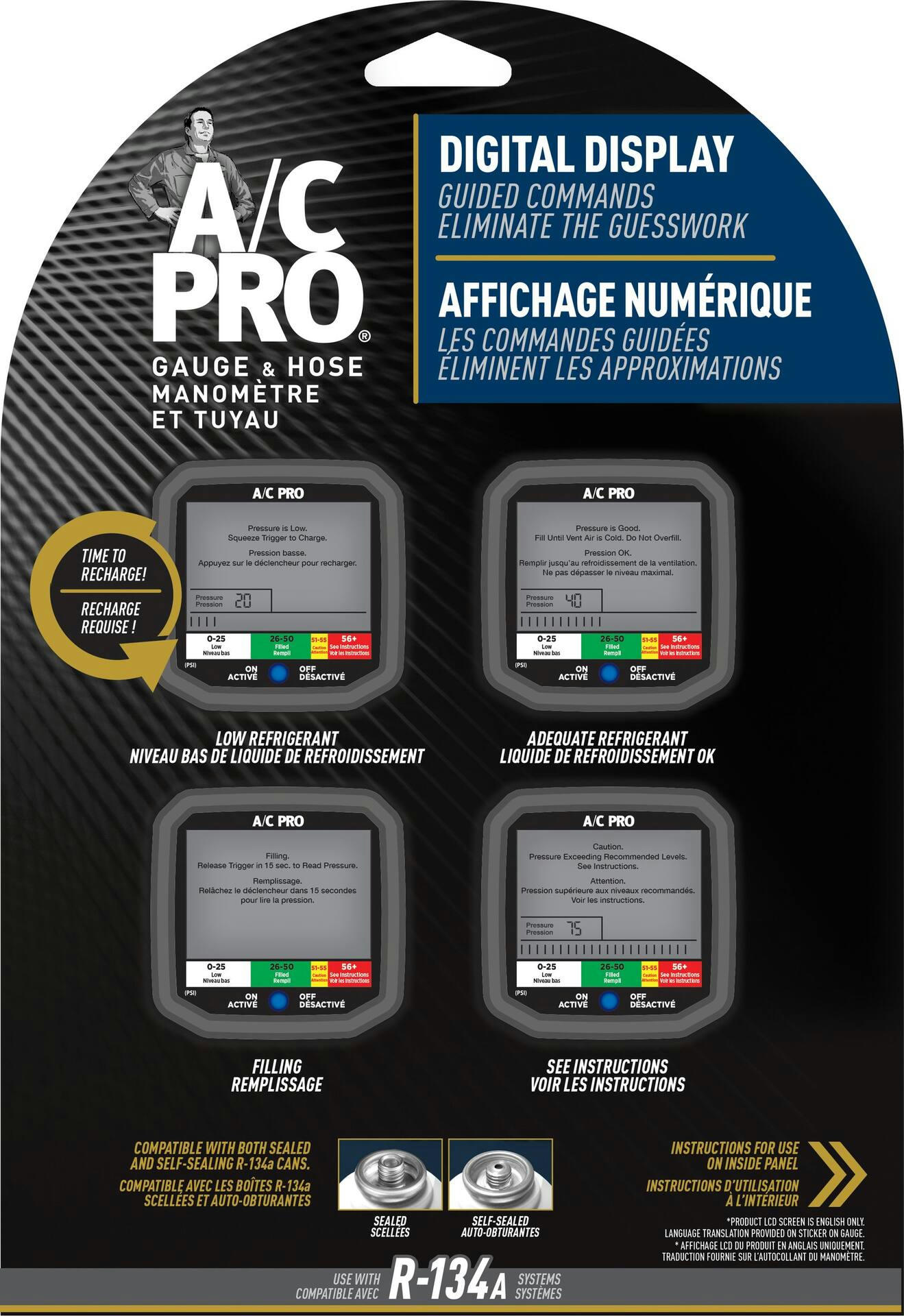 AC Pro 12A Universal Trigger, Gauge & Hose with Digital Display