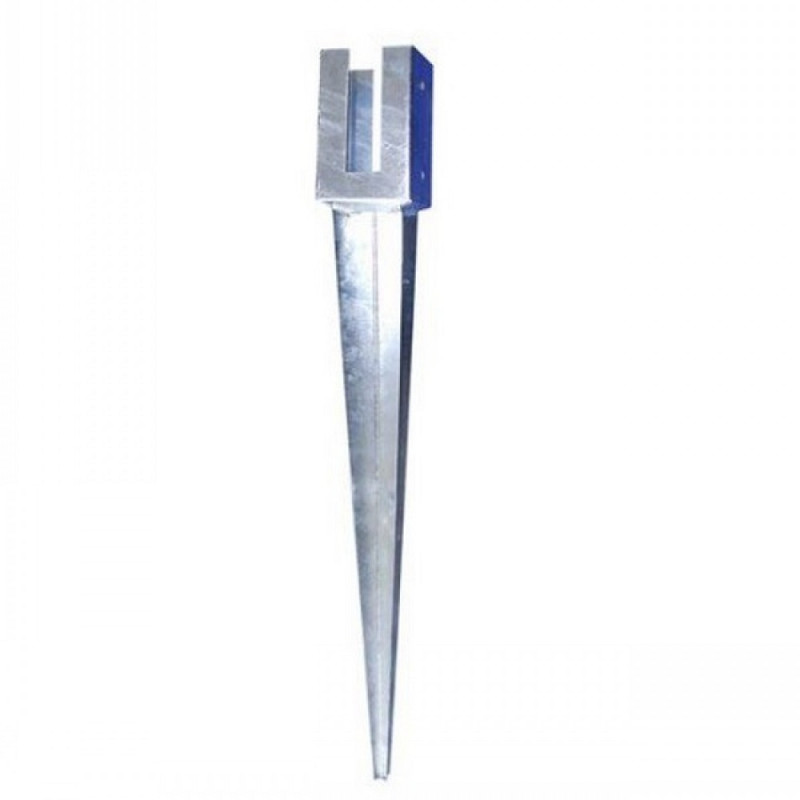 Ancre rainurée à enfoncer 90 x 90 mm SOLID