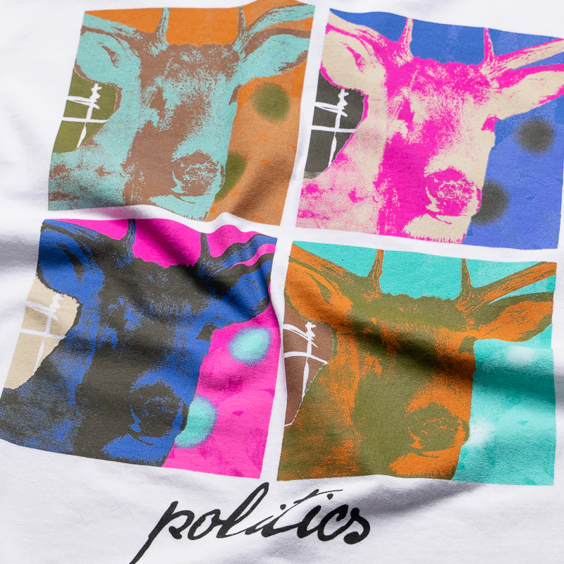 Politics Paradise Tee - White