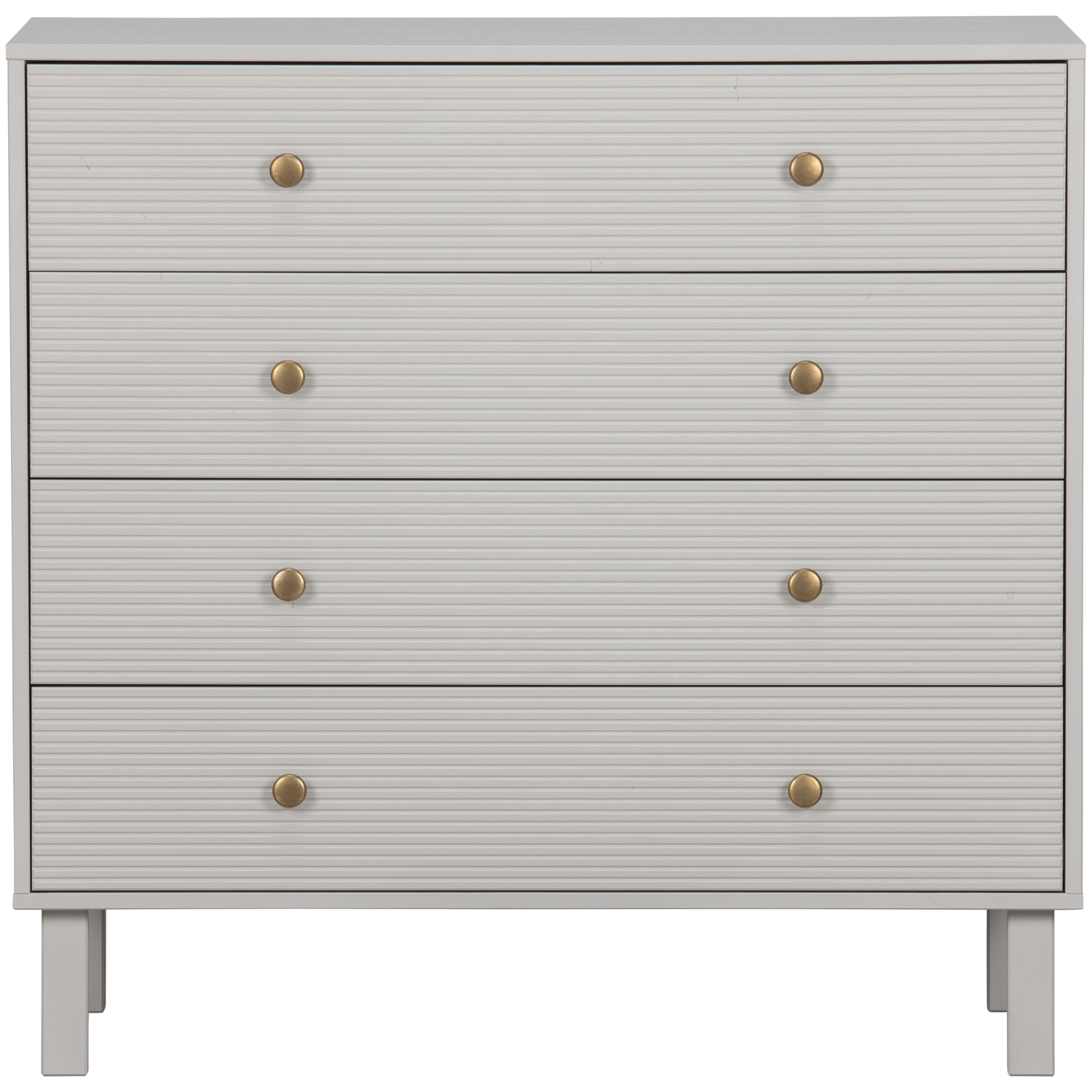 WOOOD ladenkast Madu - Grenen - Wolkengrijs - 91x94x52