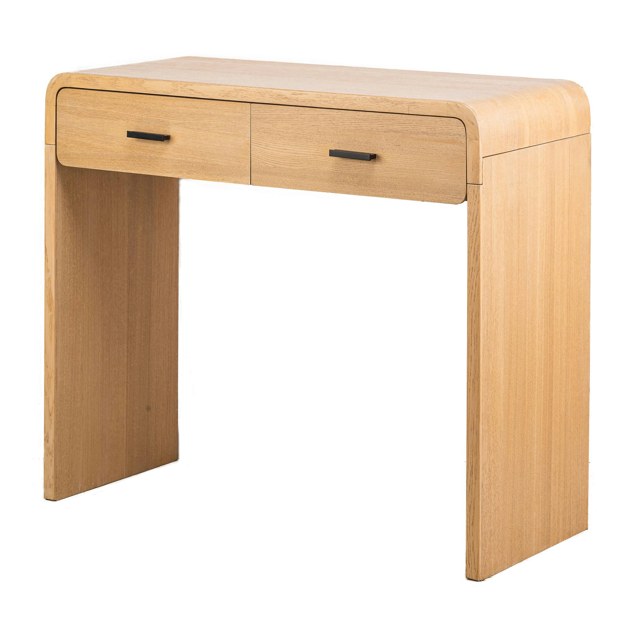 - Console 2 tiroirs en bois