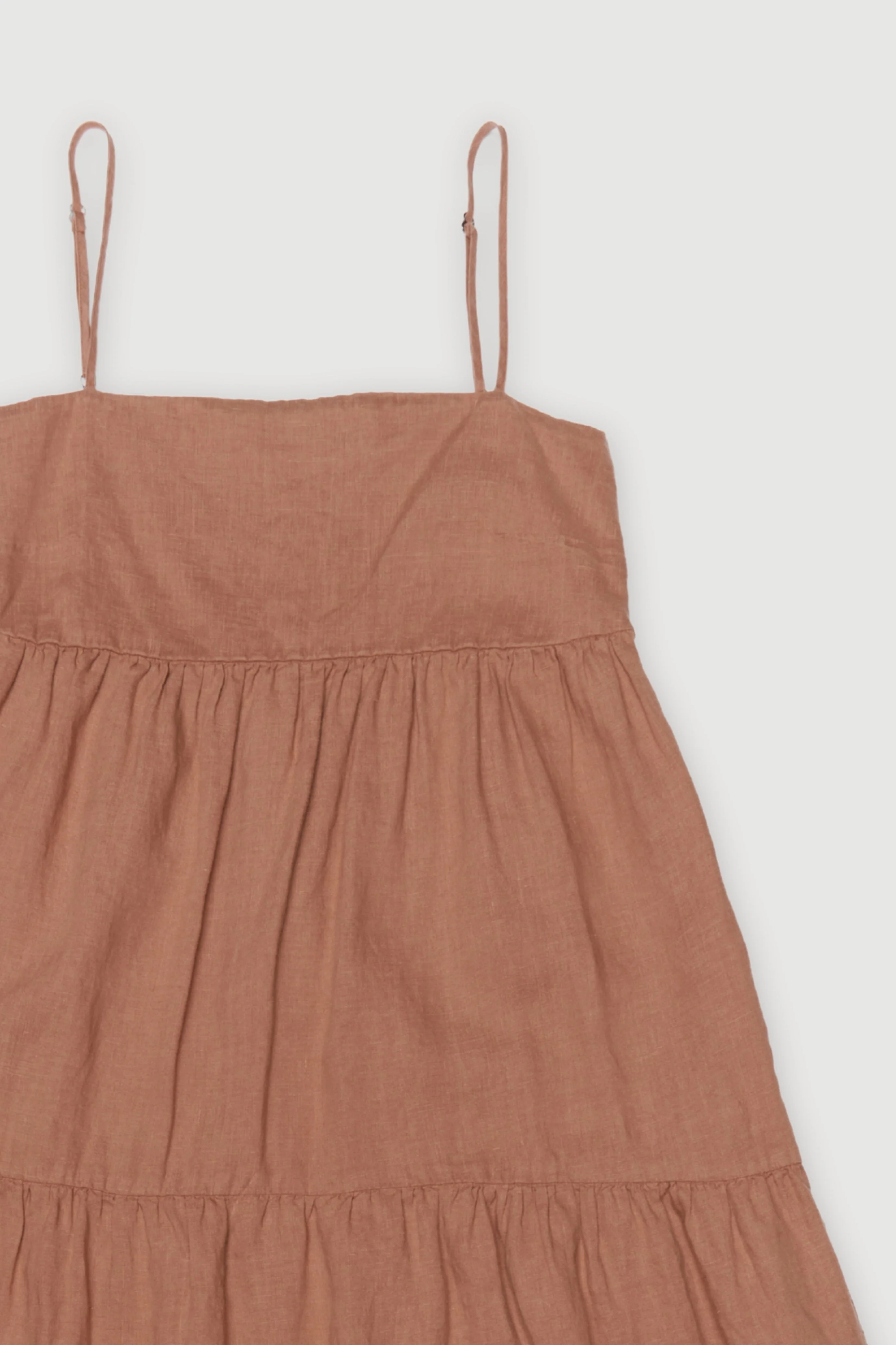 Re-Worn Womens Linen Dress