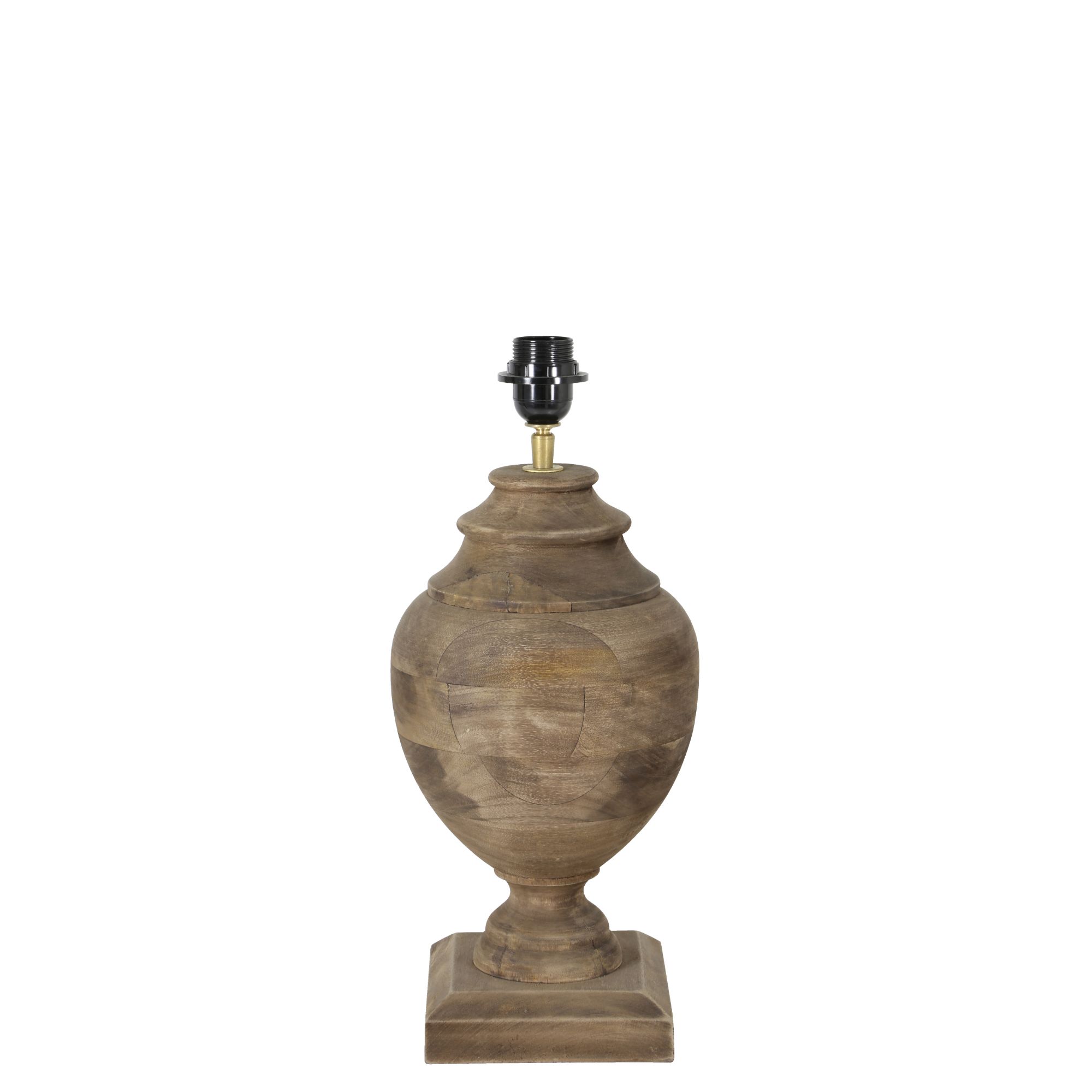 Light & Living lampvoet Milazzo - bruin - Ø20cm