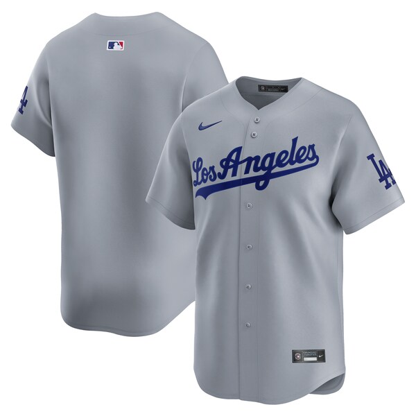 Los Angeles Dodgers Nike Away Limited Jersey - Gray