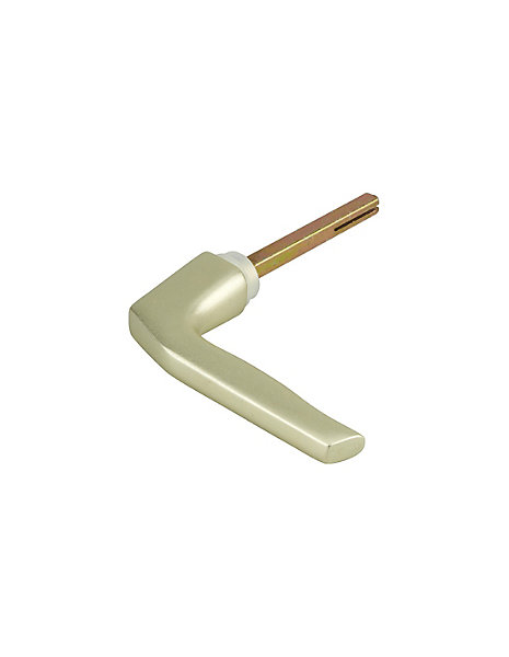 1/2 paire de béquilles pour porte, carré 7mm, couleur champagne - THIRARD