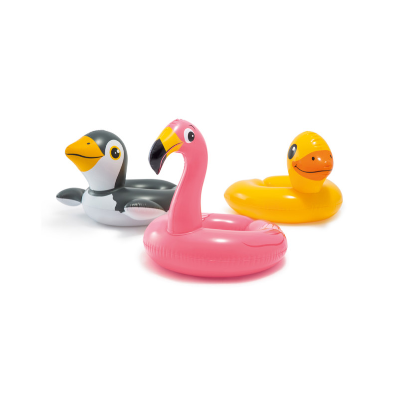 Bouée gonflable tête d'animal Ø 61 cm INTEX