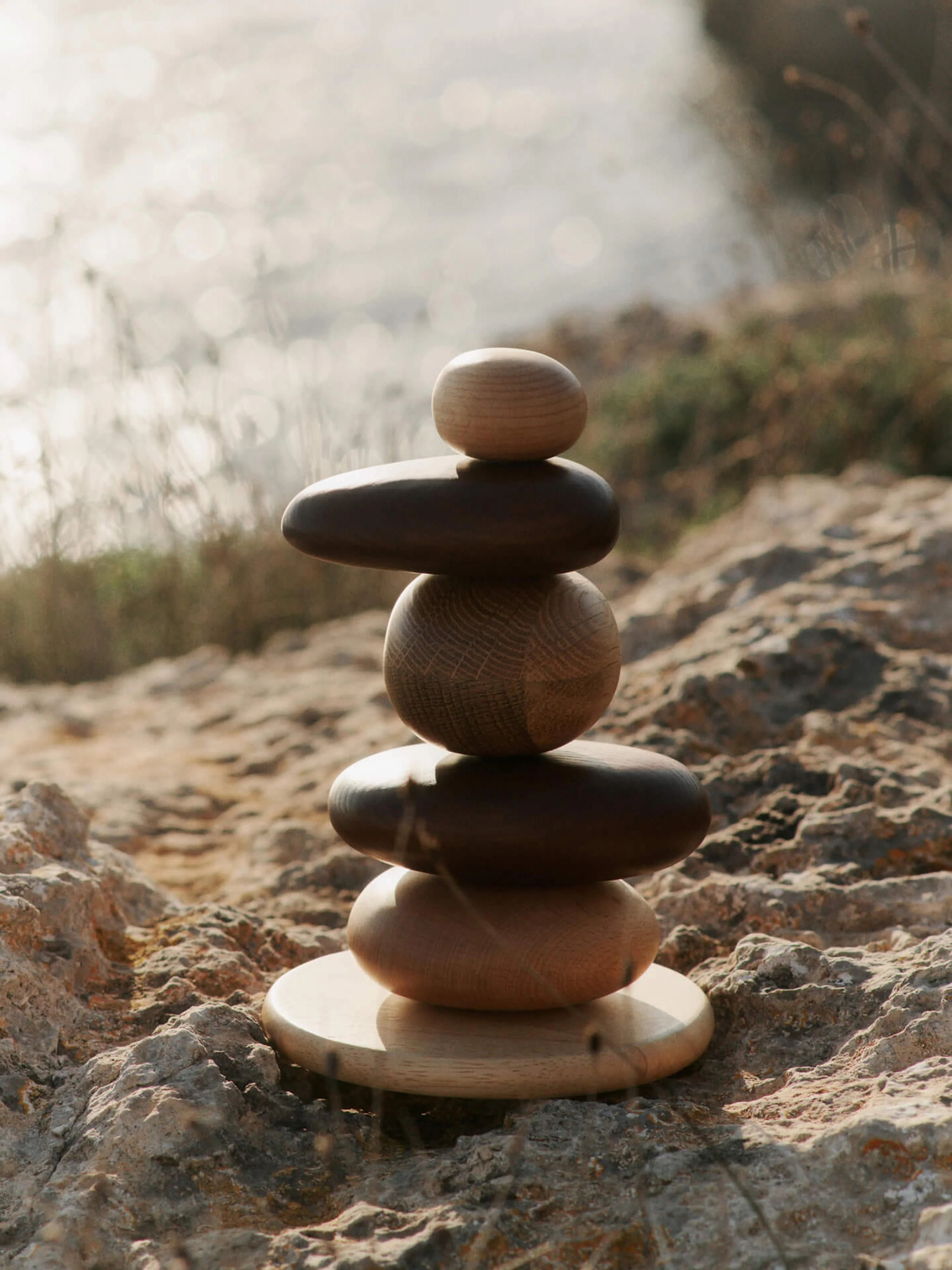 Stapelblöcke Pebble