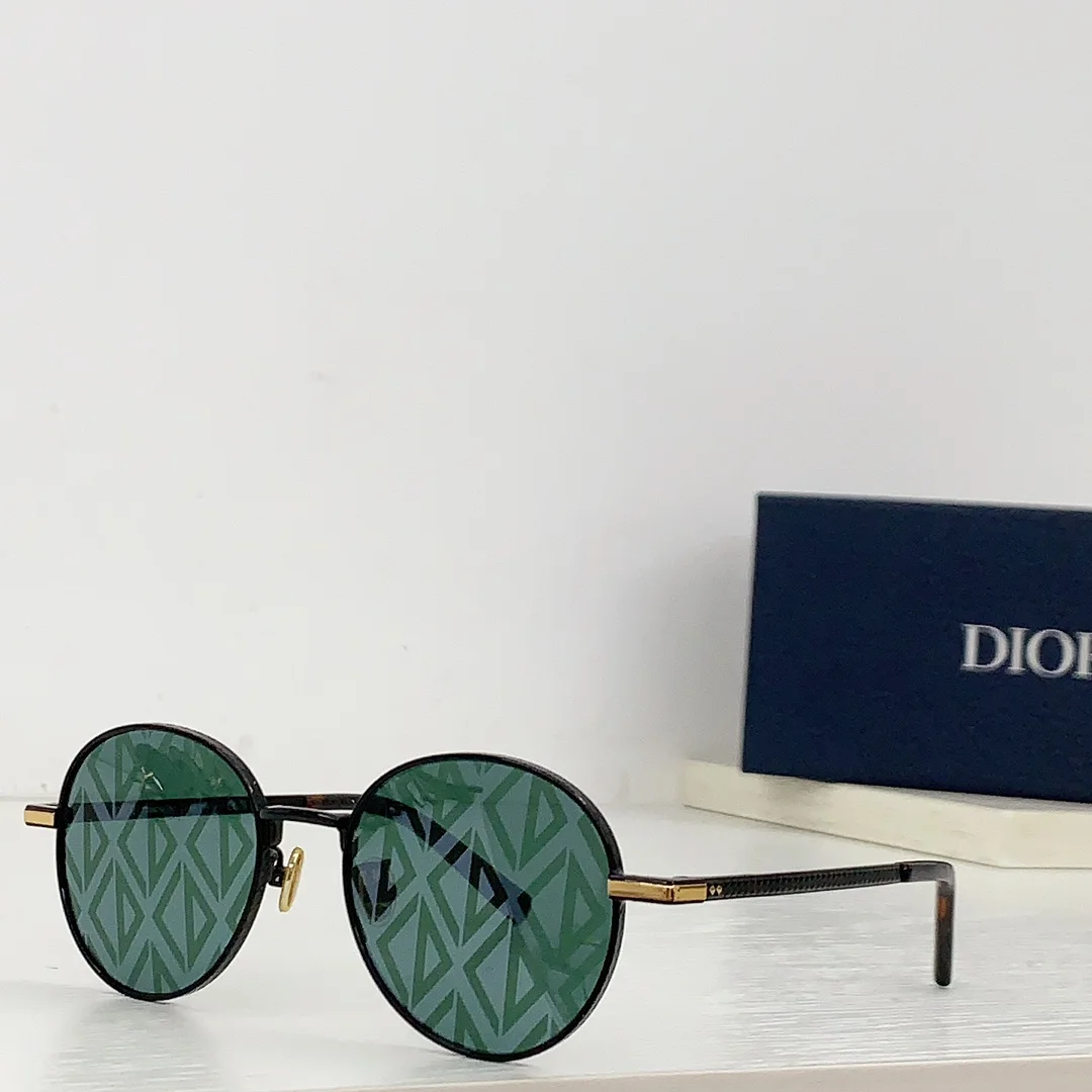 Dior Round Metal Sunglasses