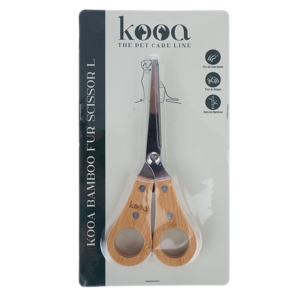 kooa Bamboo Fur Scissors L