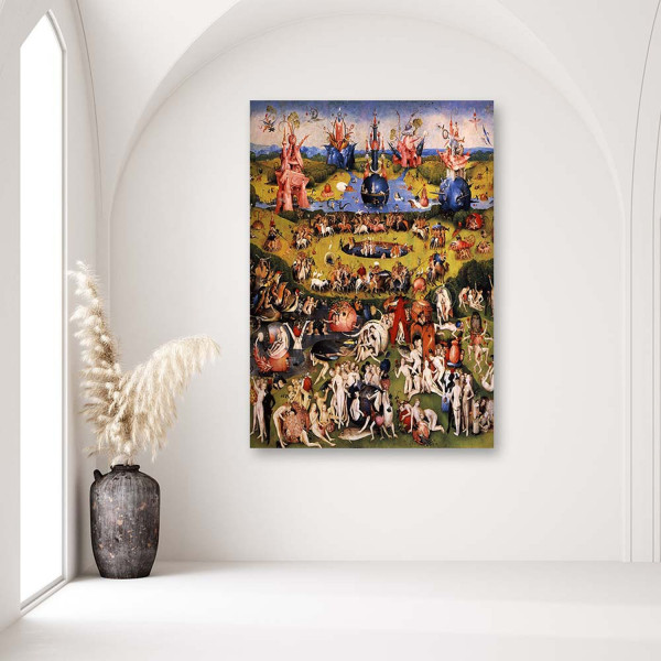 Feeby Obraz na płótnie Rajski Ogród H. Bosch 40x60