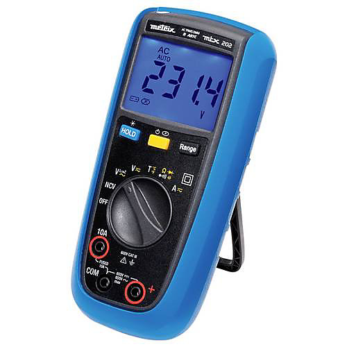 Multimètre TRMS 4000 points AC/DC MTX 202Z Metrix.