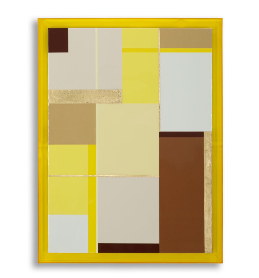 Print op gelakt canvas met acryl frame cm 60x3,3x80