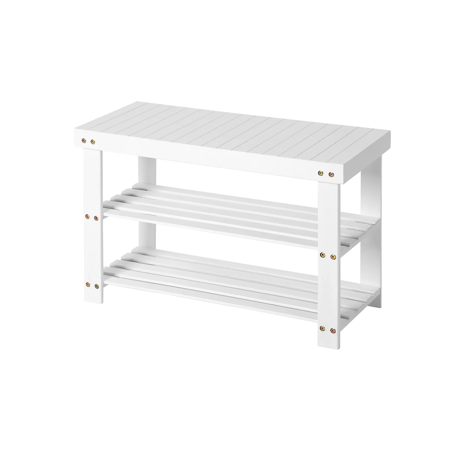 Banc étagère à chaussures à 3 niveaux