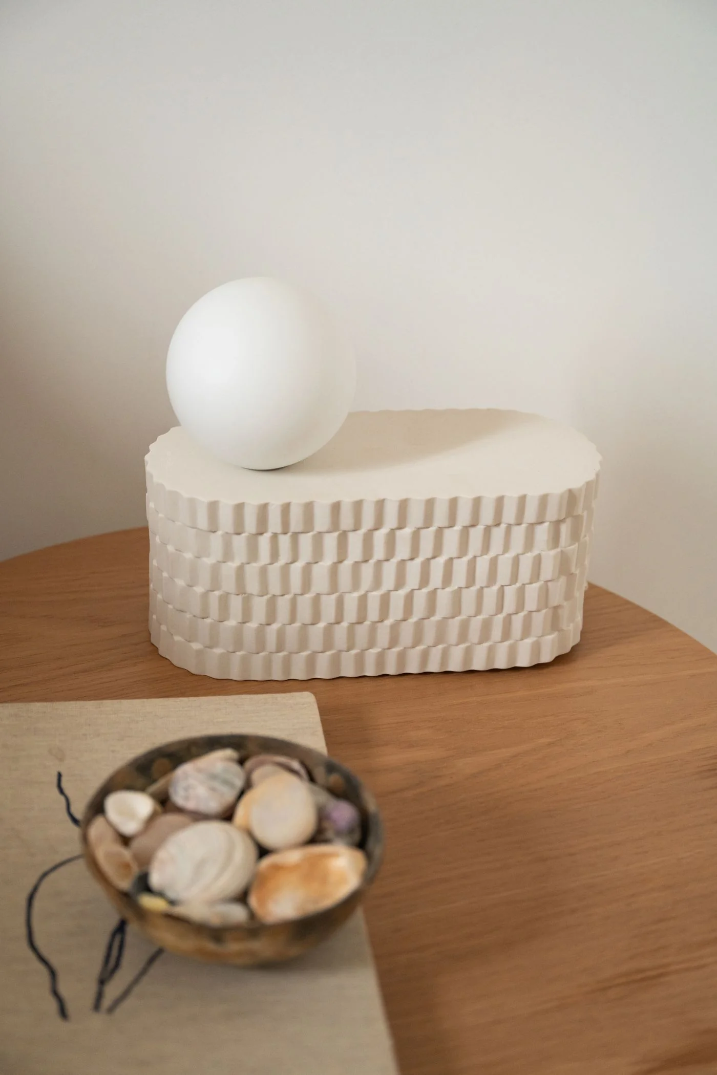 lampe m coquillage